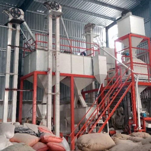 Cattle Feed Plant - High-Quality Metal, Electric Drive 220-440 Volt | Automatic Grade, Human Machine Interface Control System
