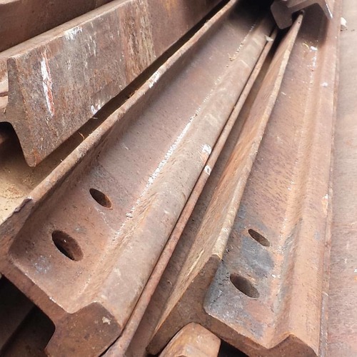 Used Rails R50 R65 Scrap - Color: Iron