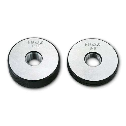 Plain Thread Ring Gauge - Color: Silver