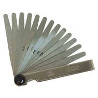 Fealer Gauge - Stainless Steel, 0.05mm To 1mm Measuring Range | Silver Finish, 0.001 Mm Accuracy, Grade Ss304 For Industrial Use