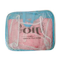 Blanket Cover Bag - Ldpe Material, 19x23x10 Inches | Double String Style, Moisture & Dust Protection, Offset Printing Surface
