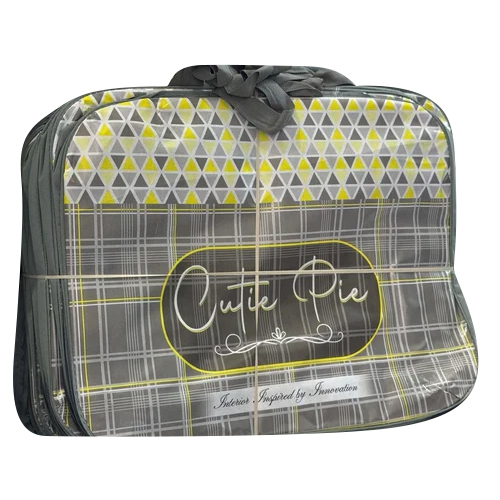 PVC Plain Zipper Blanket Bag