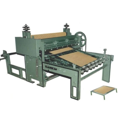Industrial Paper Sheet Cutting Machine - Color: Green