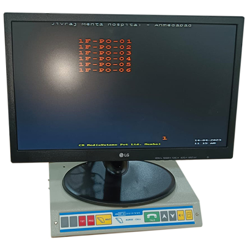 लिक्विड क्रिस्टल डिस्प्ले के साथ केंद्रीय प्रदर्शन इकाई