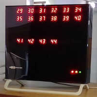 9040 Central Display Unit With Numerical - Color: Black