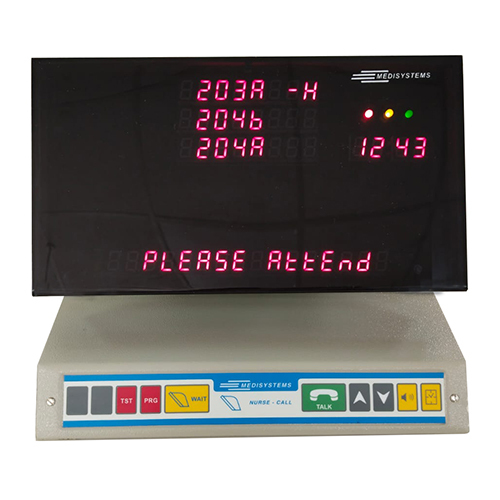 Central Display Unit With Numerical