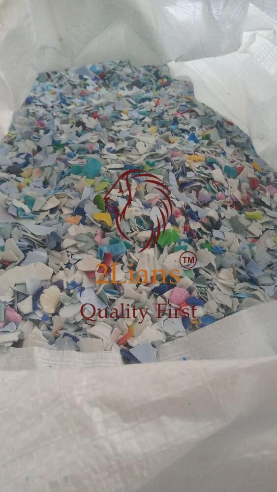 HDPE Flakes  Mix colors