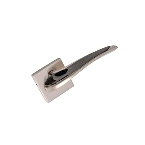 Wave Zinc Rose Handle - Application: Doors & Cabinets