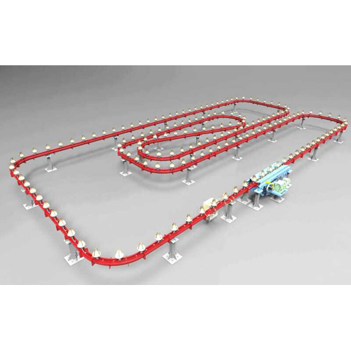 All Type Convyor 4 Wheel  I Beam Belt Convyor - Color: As Per Requirement