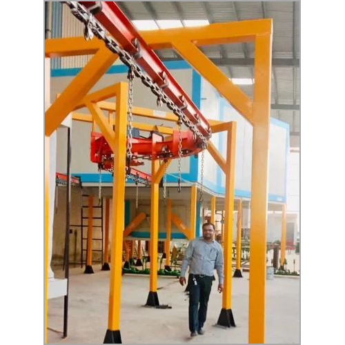 I Beam Conveyor Powder Coating Plant