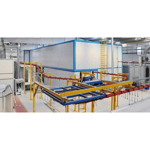 Conveyorised Camel Back Powder Coating  Plant - Material: Mild Steel