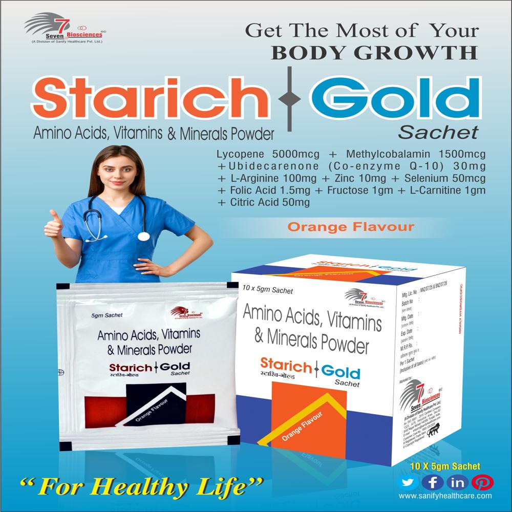 STARICH GOLD  SACHET