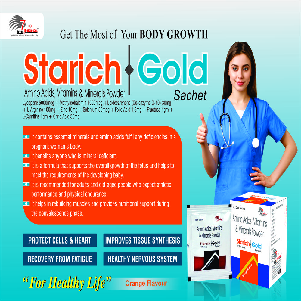 STARICH GOLD  SACHET 