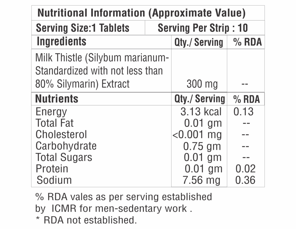 Liver Tablet - Best Before: 18 Months