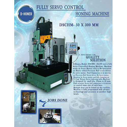 Dschm- Fully Servo Control Honing Machine - Operating Type: Automatic