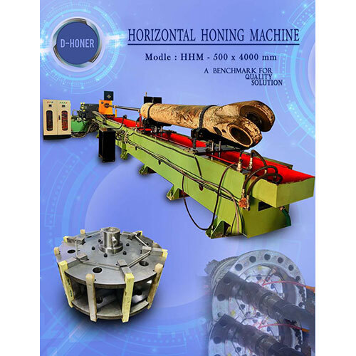 Hhm-500X4000Mm Horizontal Honing Machine - Operating Type: Automatic