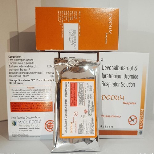 DODUM Levosalbutamol Ipratropium Bromide Respules