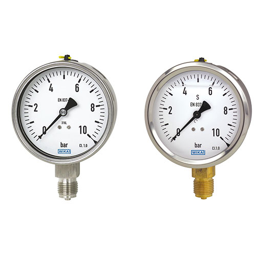 Analog Pressure Gauges - Accuracy: High  %