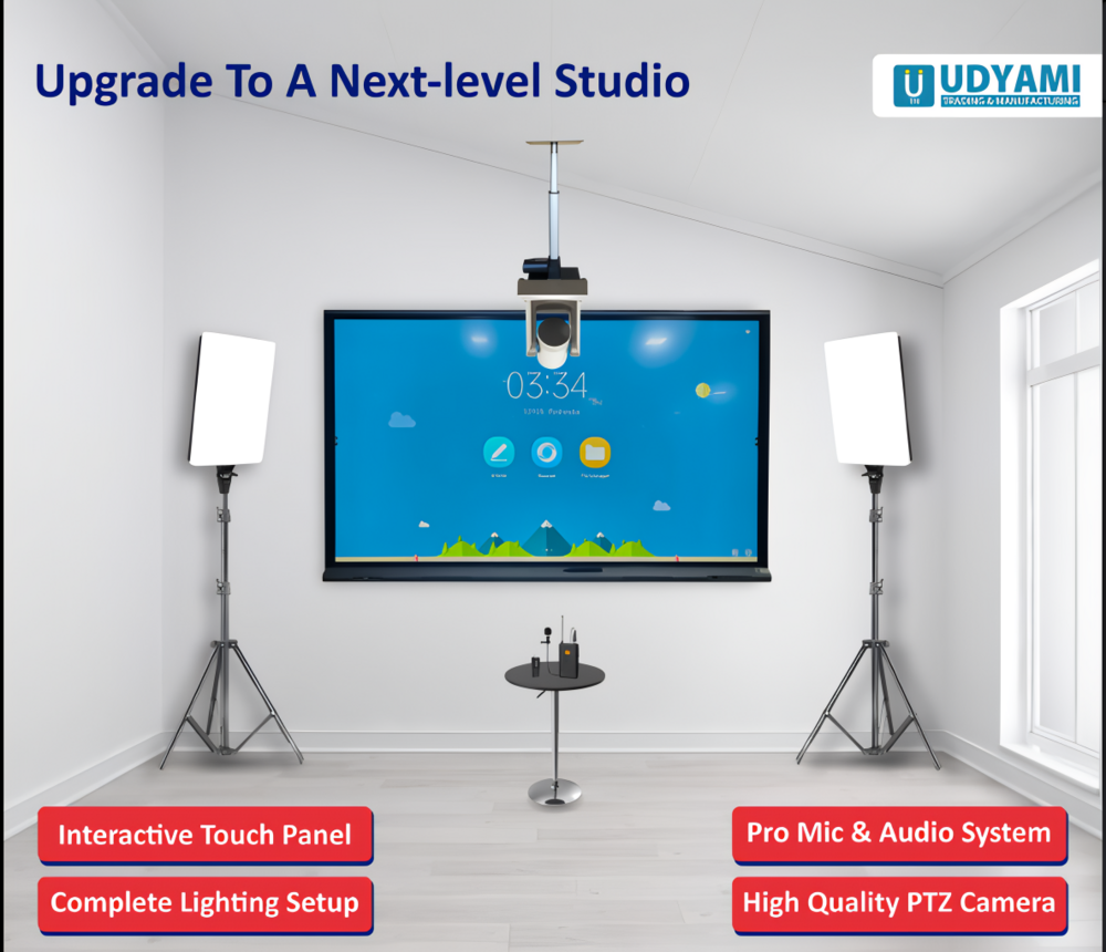Digital Recording Studios Setup For Interactive Flat Panel - Advantage: Google Edla Certified