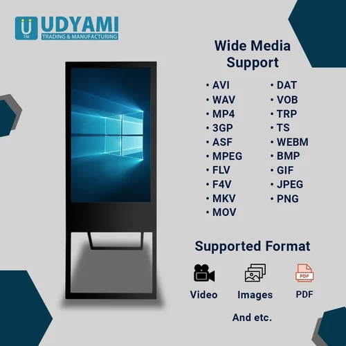 A Frame Kiosk standee