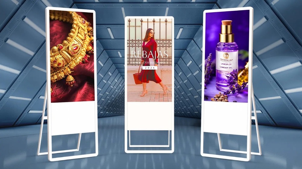 A Frame Kiosk Standee - Application: Advertising & Promotions