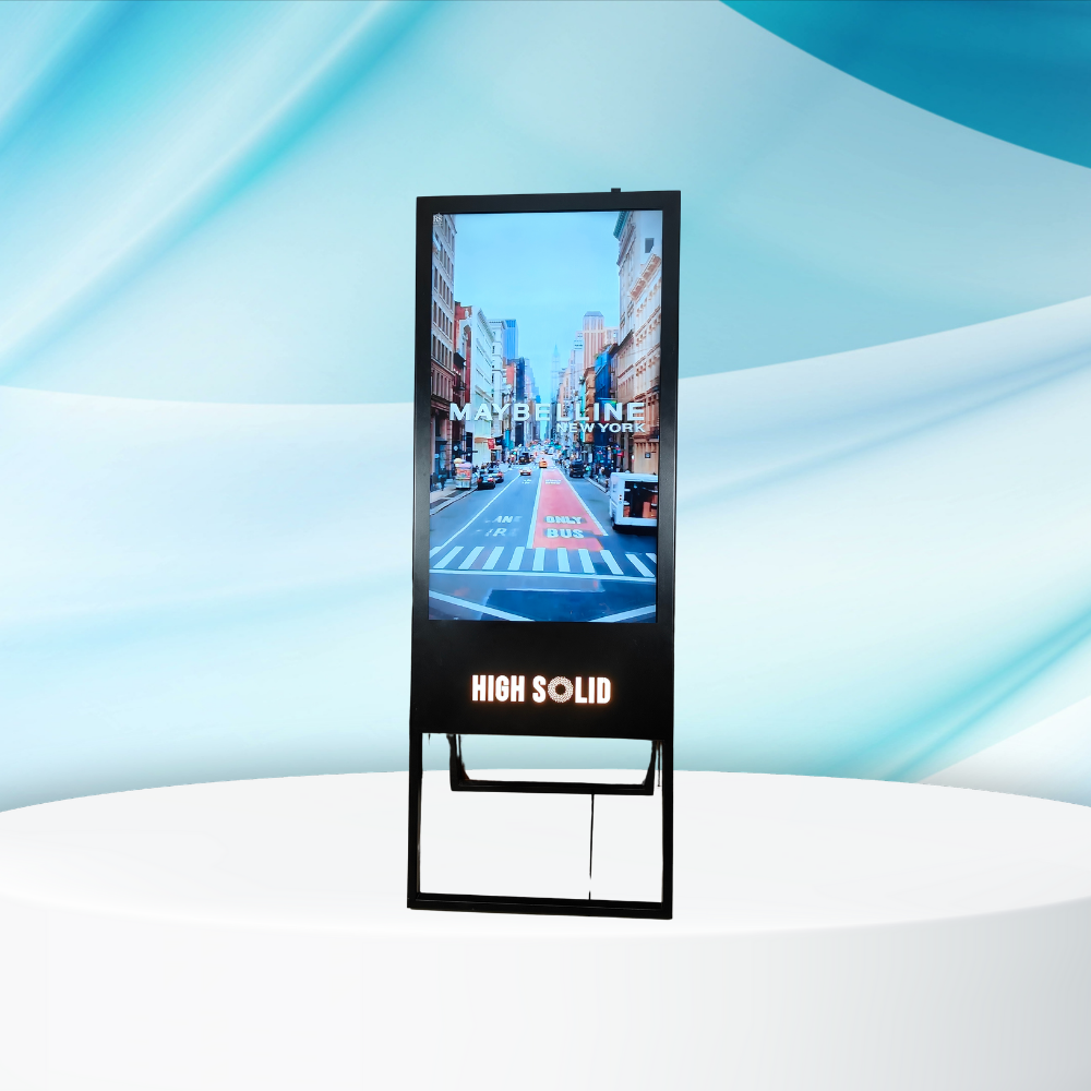 A Frame Digital Standee - Application: Educational Institutions: To Display Notices