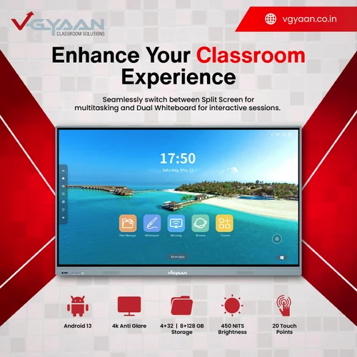 Interactive Flat Panel Display - Advantage: Enhanced Learning