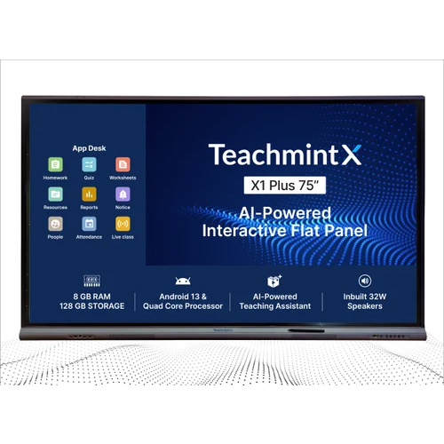 Interactive Flat Panel - Teachmint X - 75 Inch - Advantage: Enhanced Learning