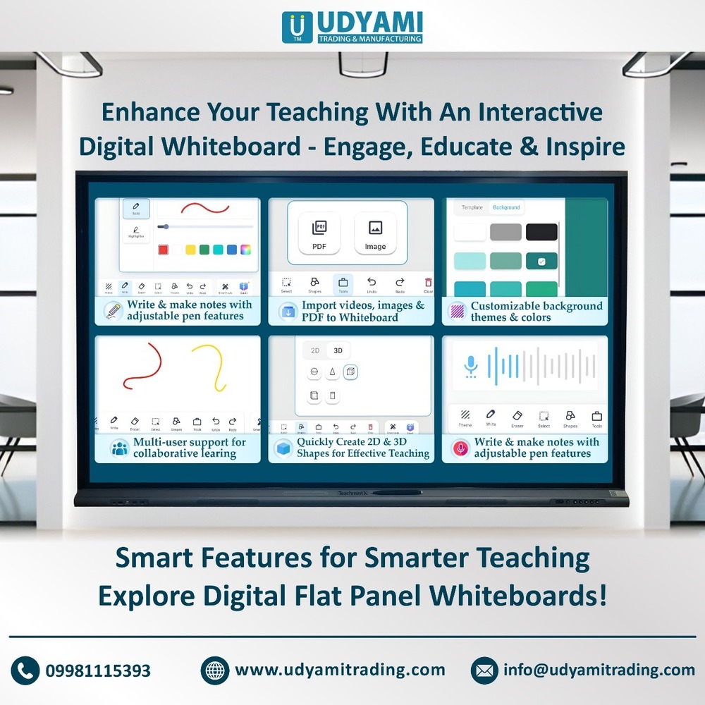 High Solid Interactive Flat Panel 75 Inch - Advantage: Enhanced Learning