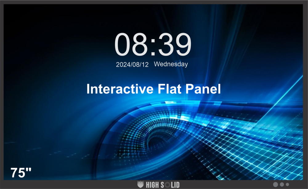High Solid Interactive Flat Panel - Advantage: 4K Ultra Hd Display