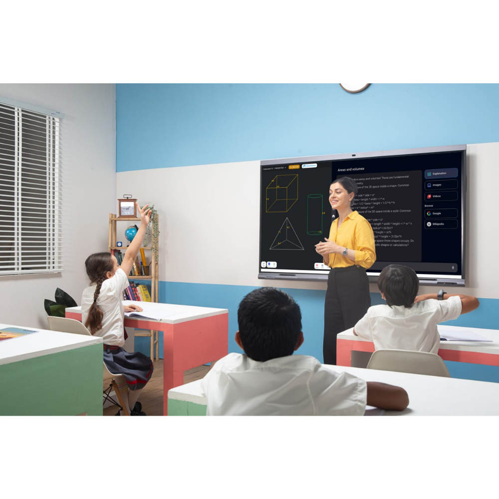 Interactive Flat Panel For Schools, College And Coachings - Advantage: Enhanced Learning