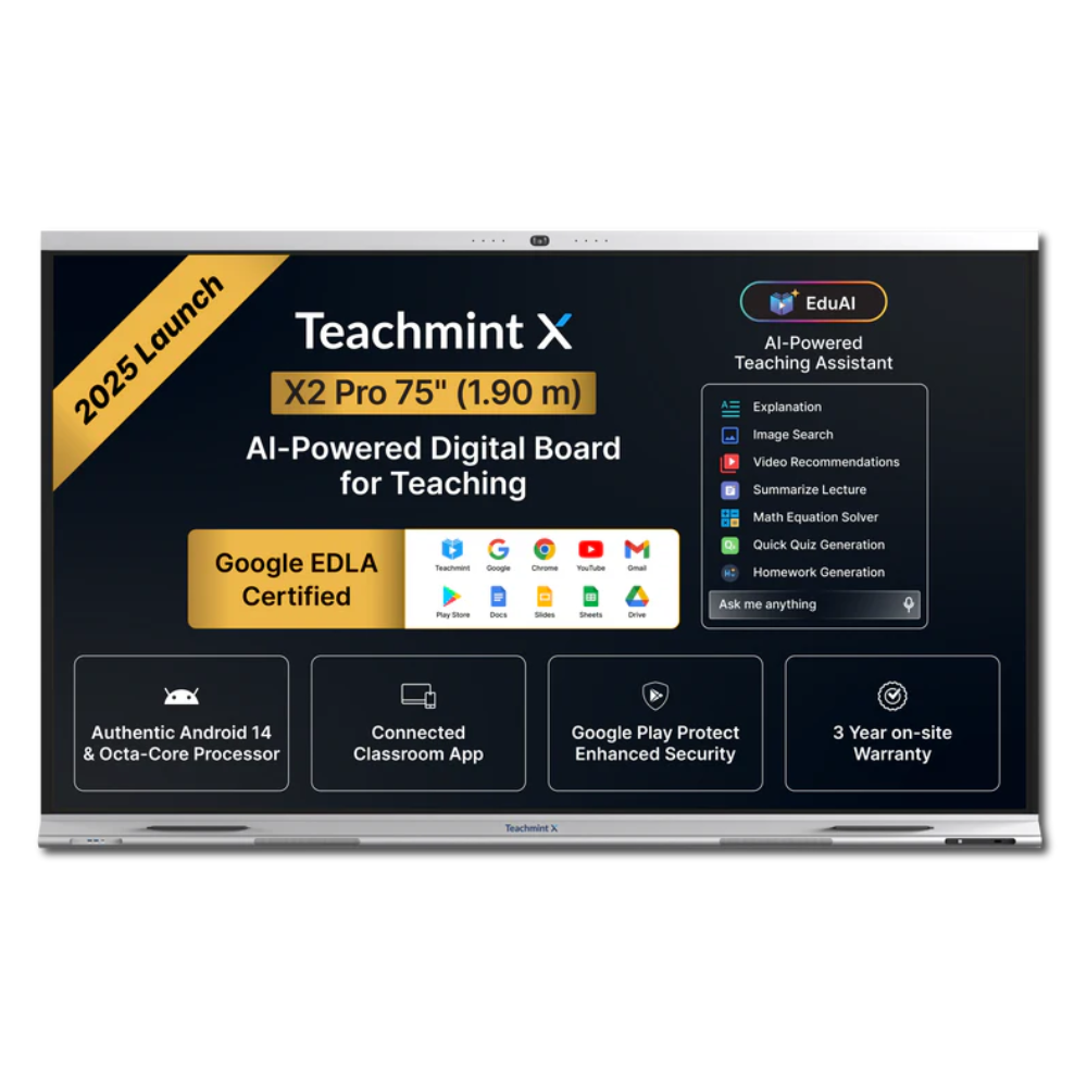 86 Inch Teachmint Interactive Flat Panel - Advantage: Enhanced Learning