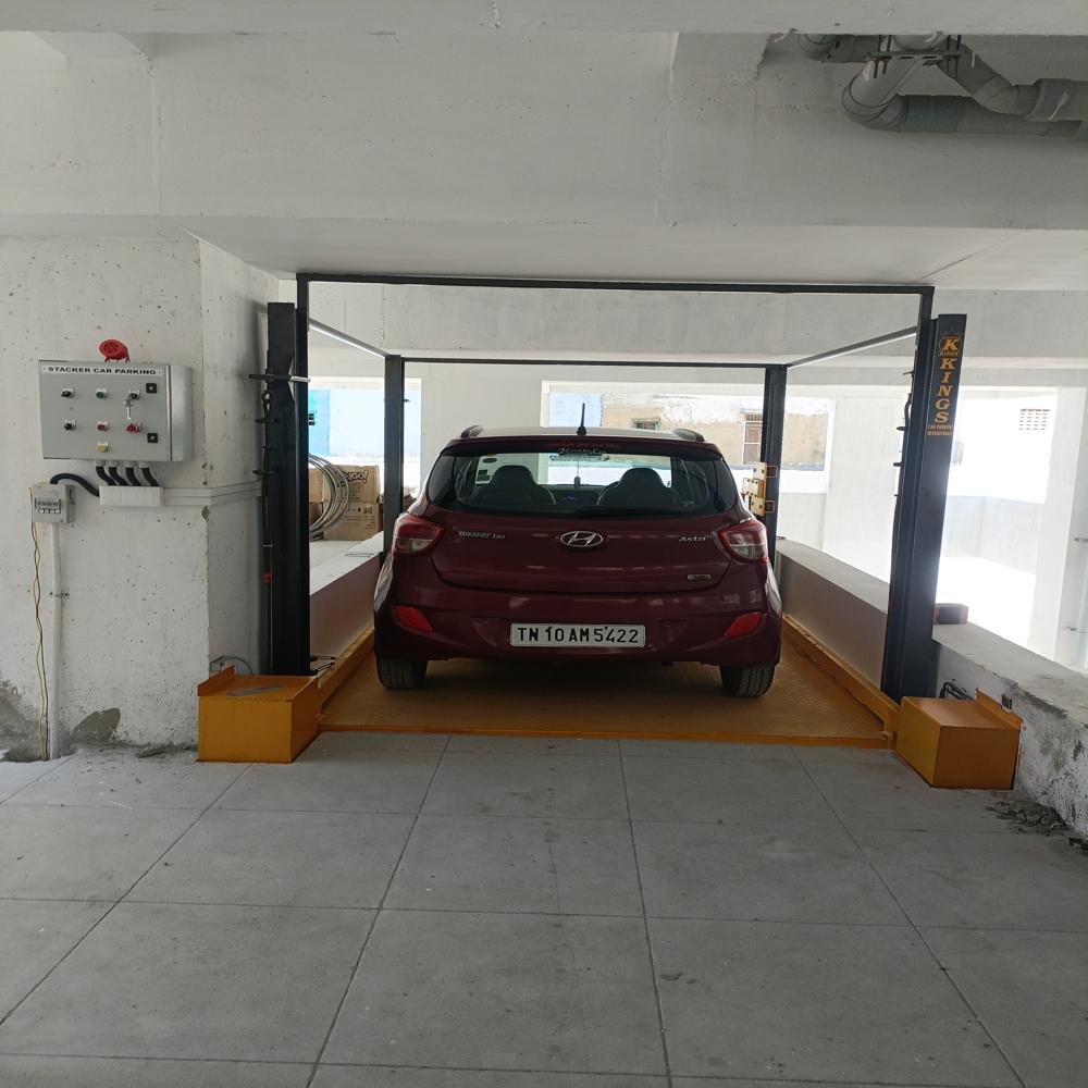 FOUR POST CAR PARKING SYSTEM