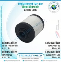 Exhaust Filter For Elmo Rietschle - VC-1100 | 1300 - 731400