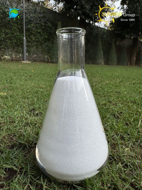White Roto Recycled Granules - Plastic Material Melting Point 160-170c Available In Multiple Grades & Colors | Eco-friendly & Durable Solution