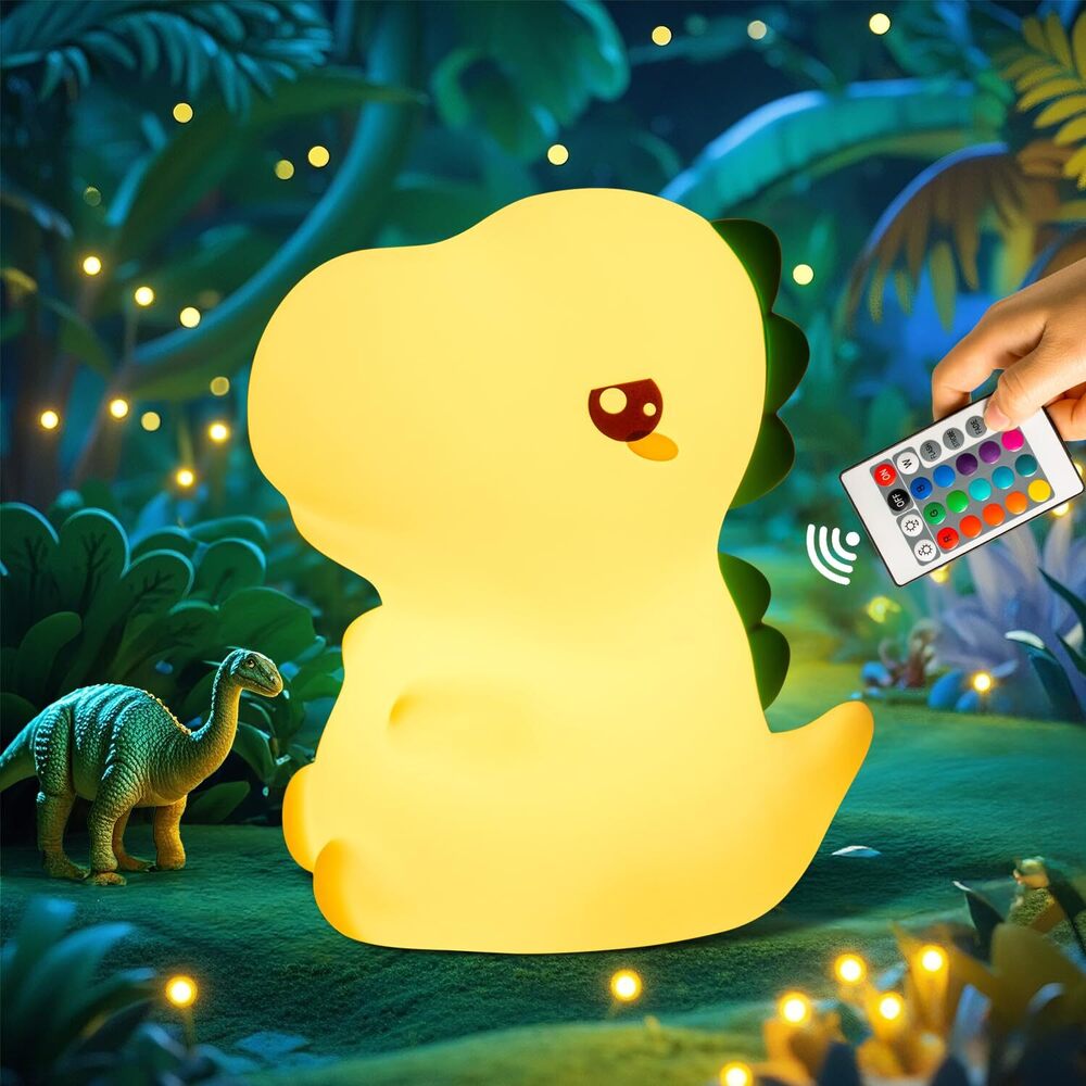 Dinosaur Silicone Night Lamp at INR in Surat Basketo