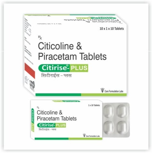 Citicoline Sodium IP Eqv. To Citicoline 500 mg Piracetam IP 800 mg