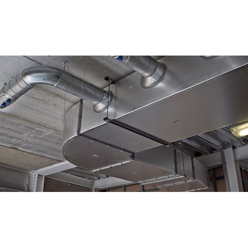 Industrial Ducting System - Color: Silver