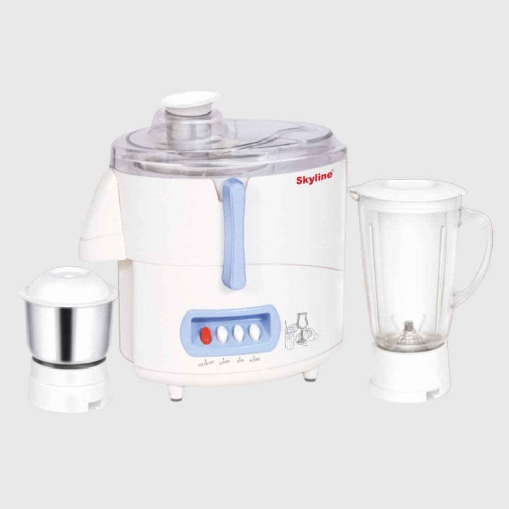 Skyline Juicer Mixer Grinder 550W  Versatile, Powerful, and Efficient Kitchen Companion