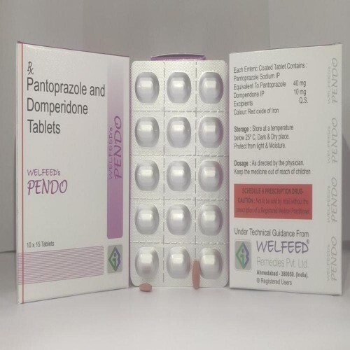 WELFEED'S PENDO Pantoprazole and Domperidone Tablets