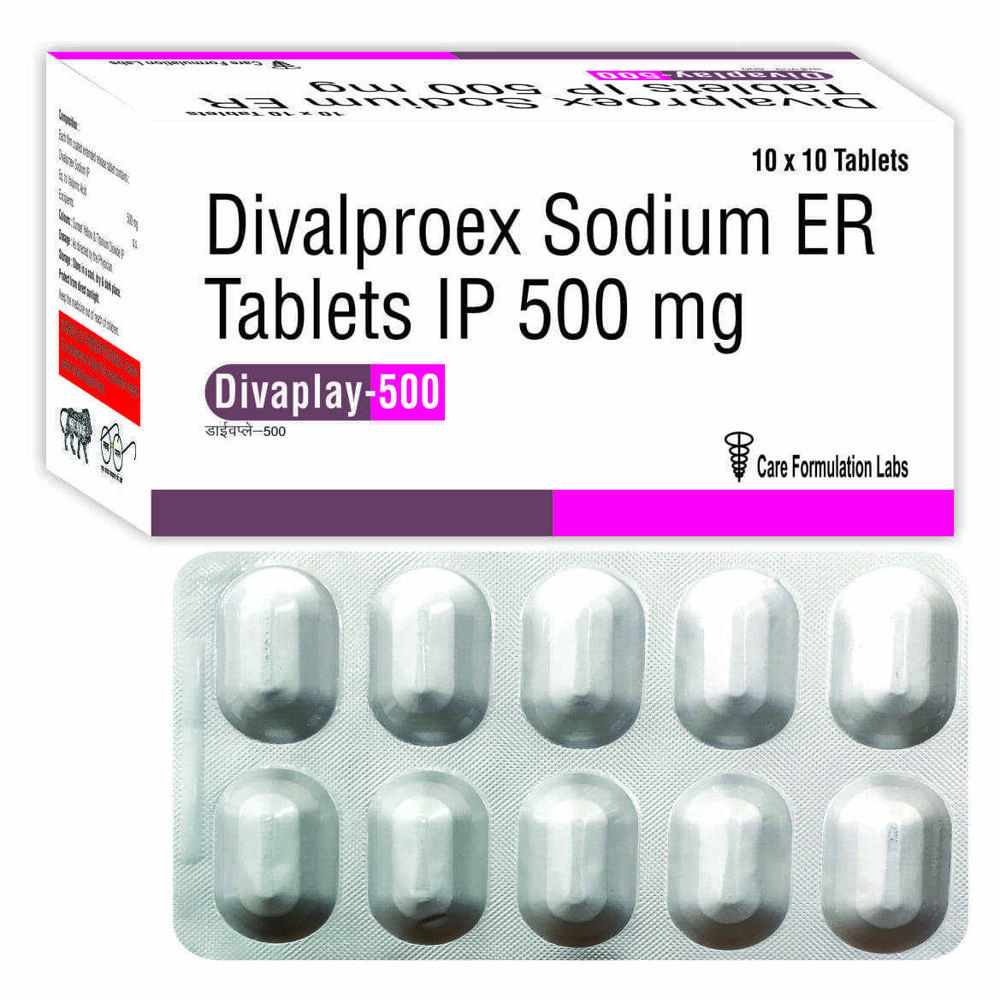 Extended Release tablet contains Divalproex Sodium IP Eq.to Valporic Acid 500 mg