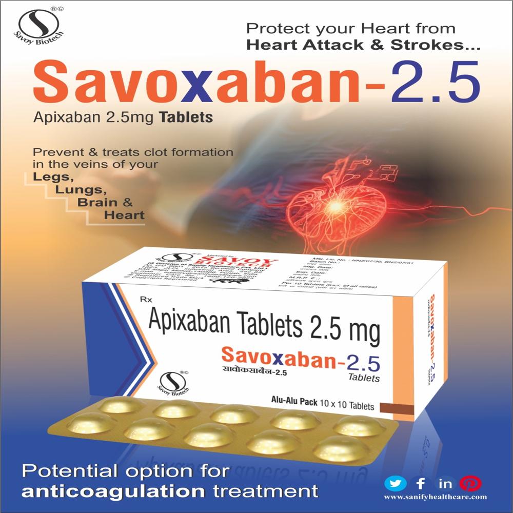 Savoxaban 2.5