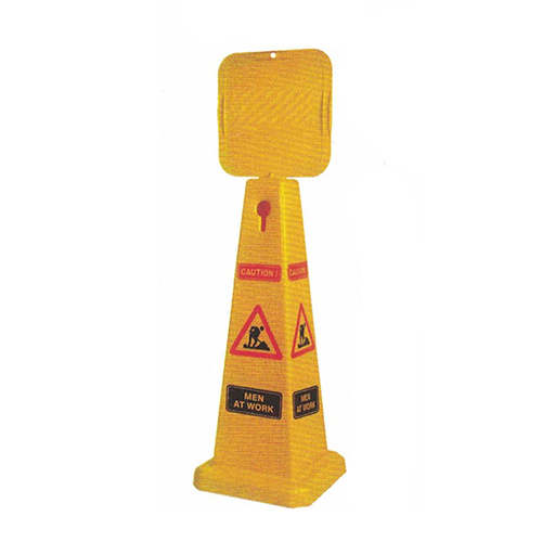 Four Side Message Cones - Color: Yellow