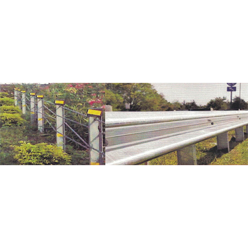 Road Safety Metal Beam Crash Barrier