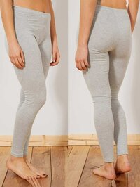 Ladies Stretch Ankle Leggings - Cotton Lycra Blend, Regular & Oversize, Assorted Colors | Four-way Stitching, Elastic Waistband, Slim Fit
