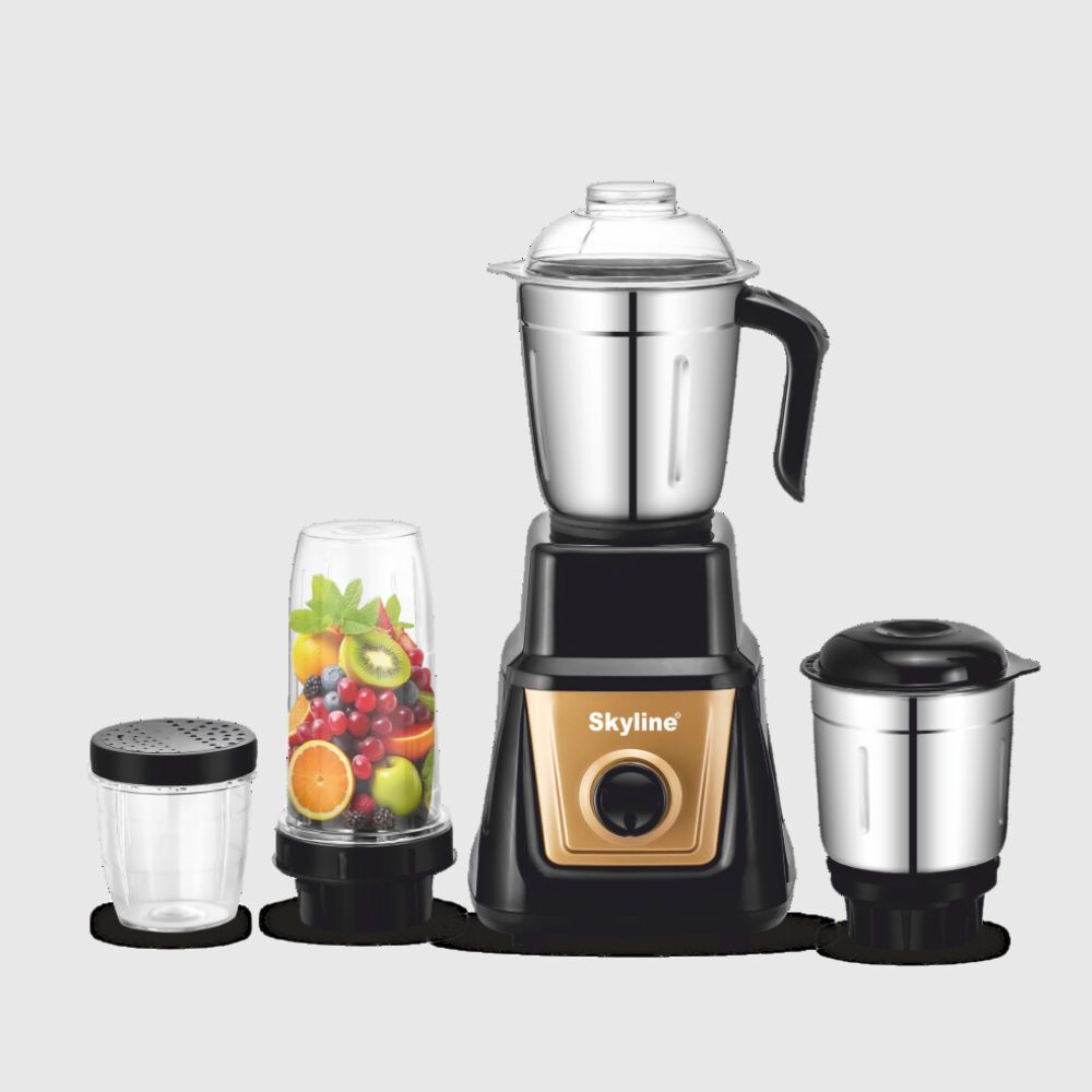 Skyline 600 Watt Mixer Grinder with 4 Jars