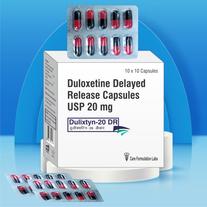 Duloxetine Hydrochloride USP 20mg