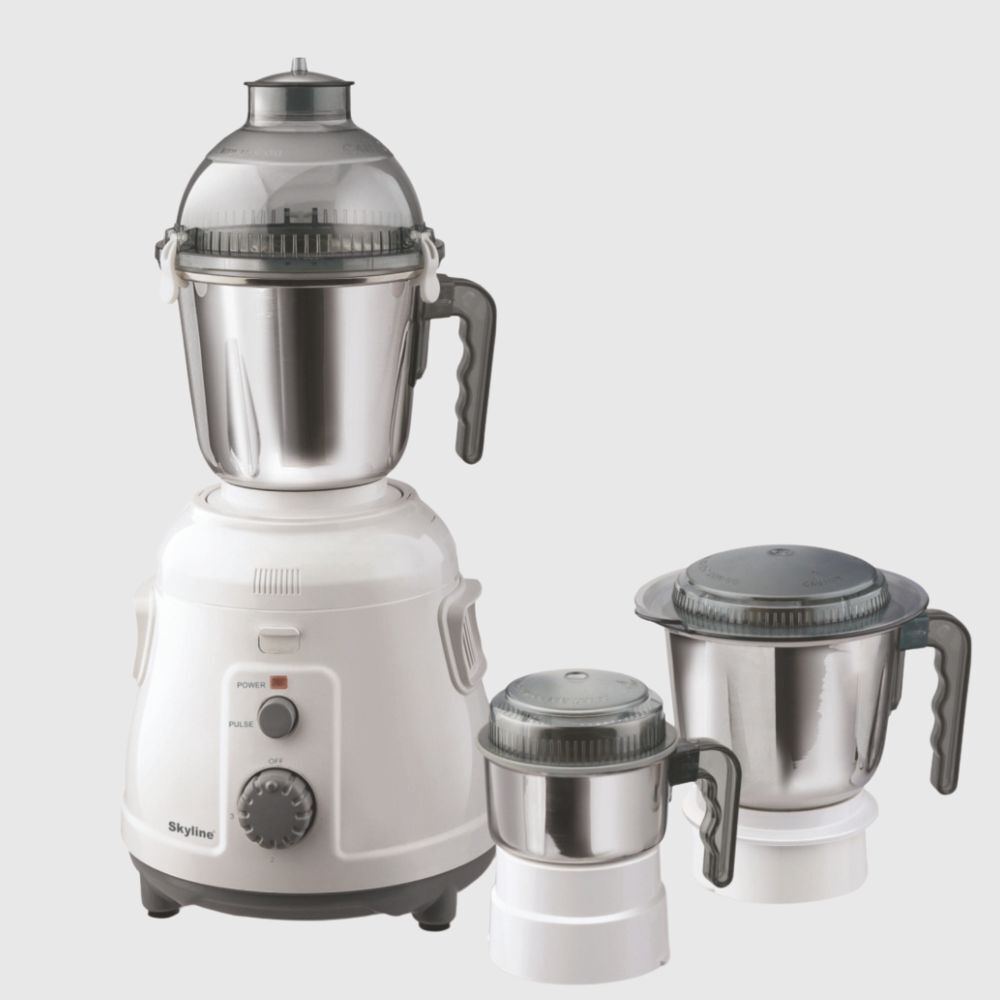 Skyline 1200-Watt Commercial Mixer Grinder with 3 Jars