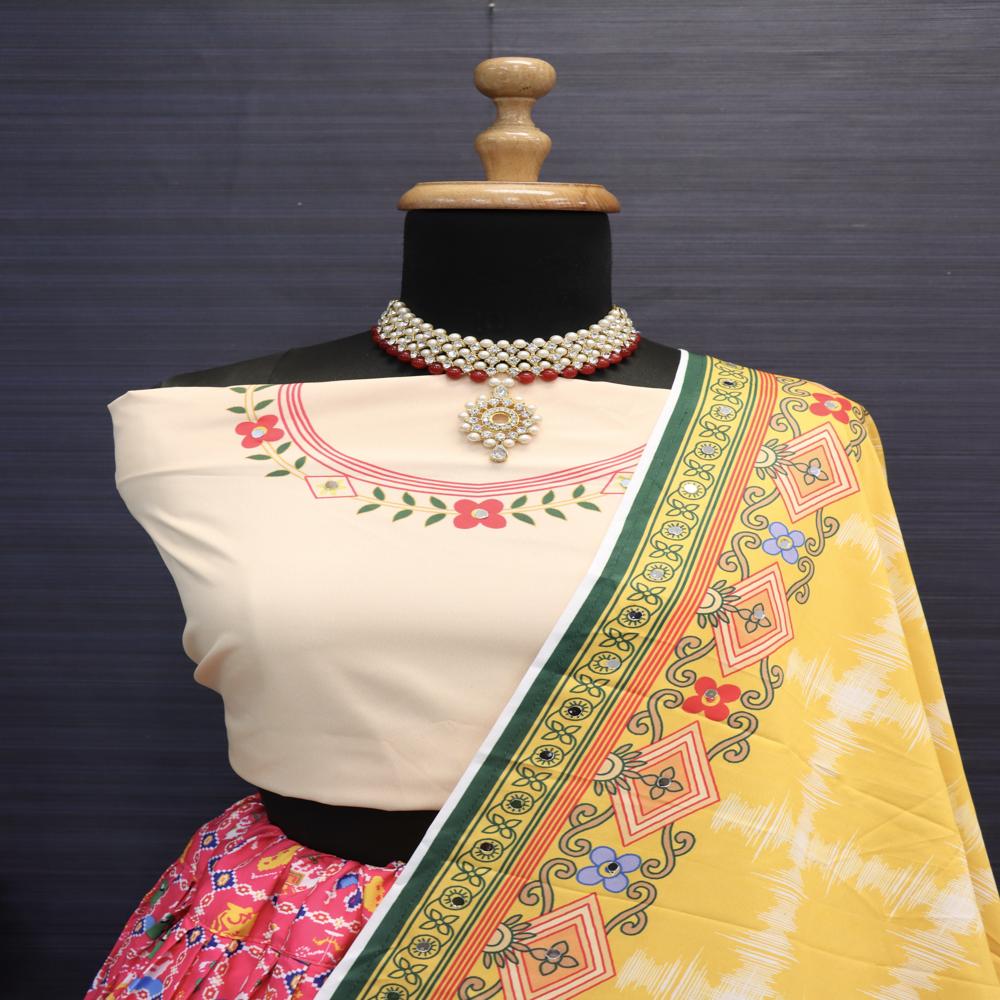 Cotton Lehenga Choli