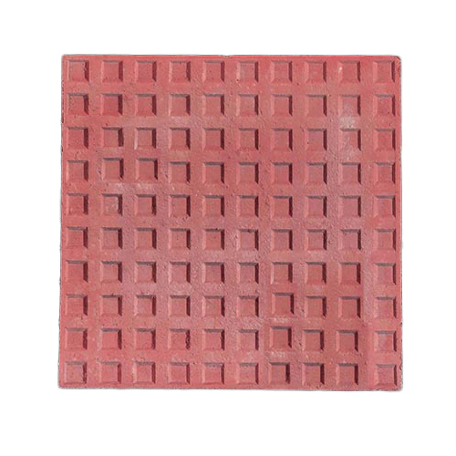 100Sq Red Chequered Tiles